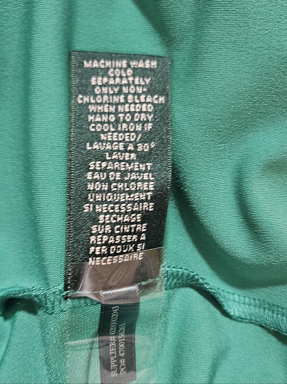 Lauren Ralph Lauren Faux-Wrap Green Ruched Sheath Dress - Size 6 - Picture 13 of 13